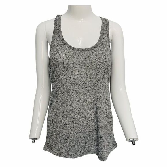 Over the Limit Marled Gray Grey Tank Tank NWOT M - Picture 3 of 12